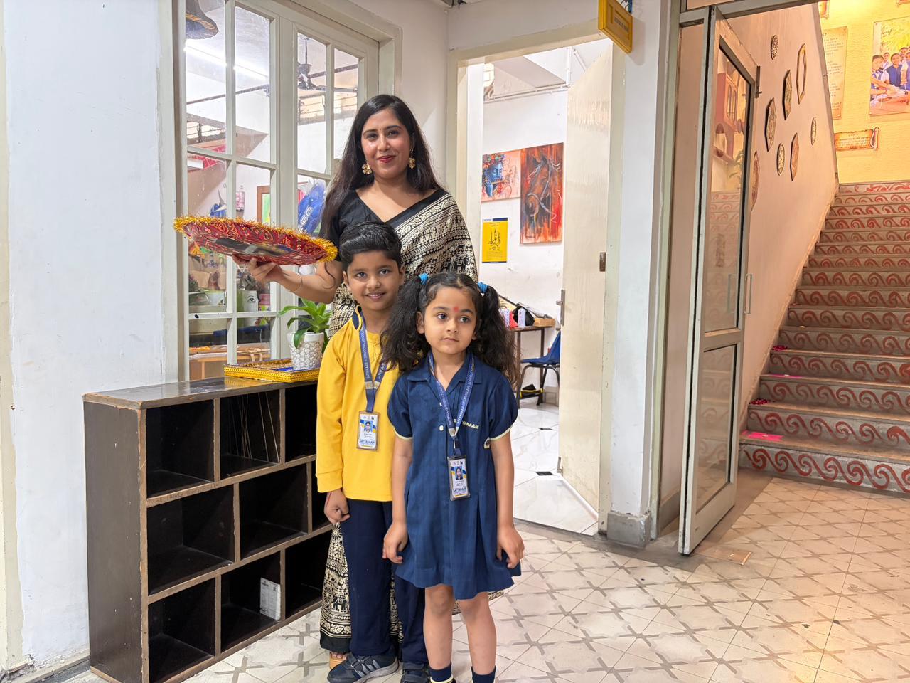 Students at Satyakaam International School