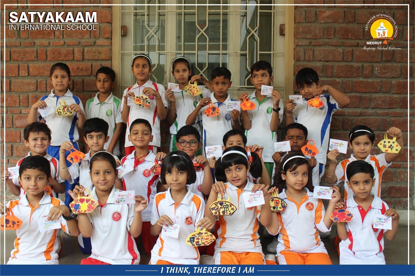 Young students participating in creative activities at Satyakaam International School