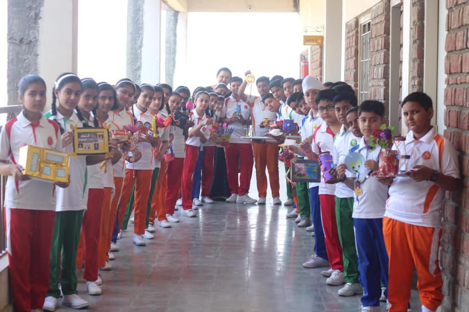 Student activity at Satyakaam International School